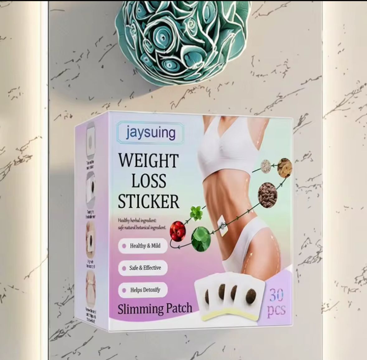 Parche Adelgazante Para El Vientre 30pcs