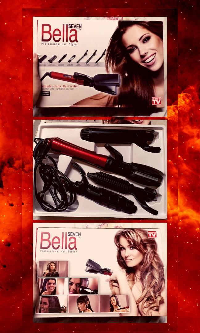 Bella Seven Kit De Peinado 7 En 1