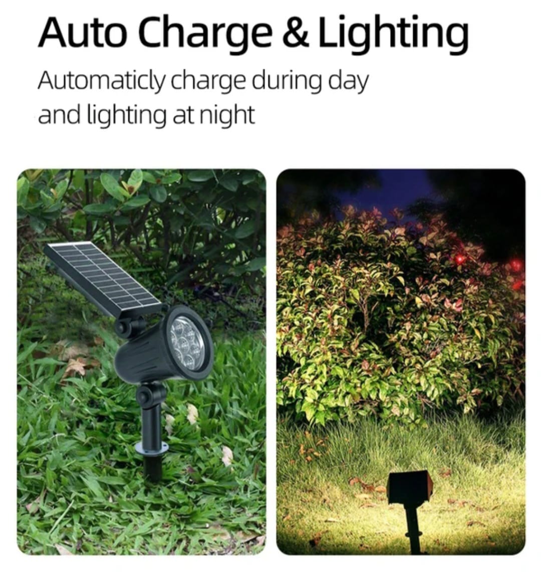 Luz Led Para Jardin Solar Bmc