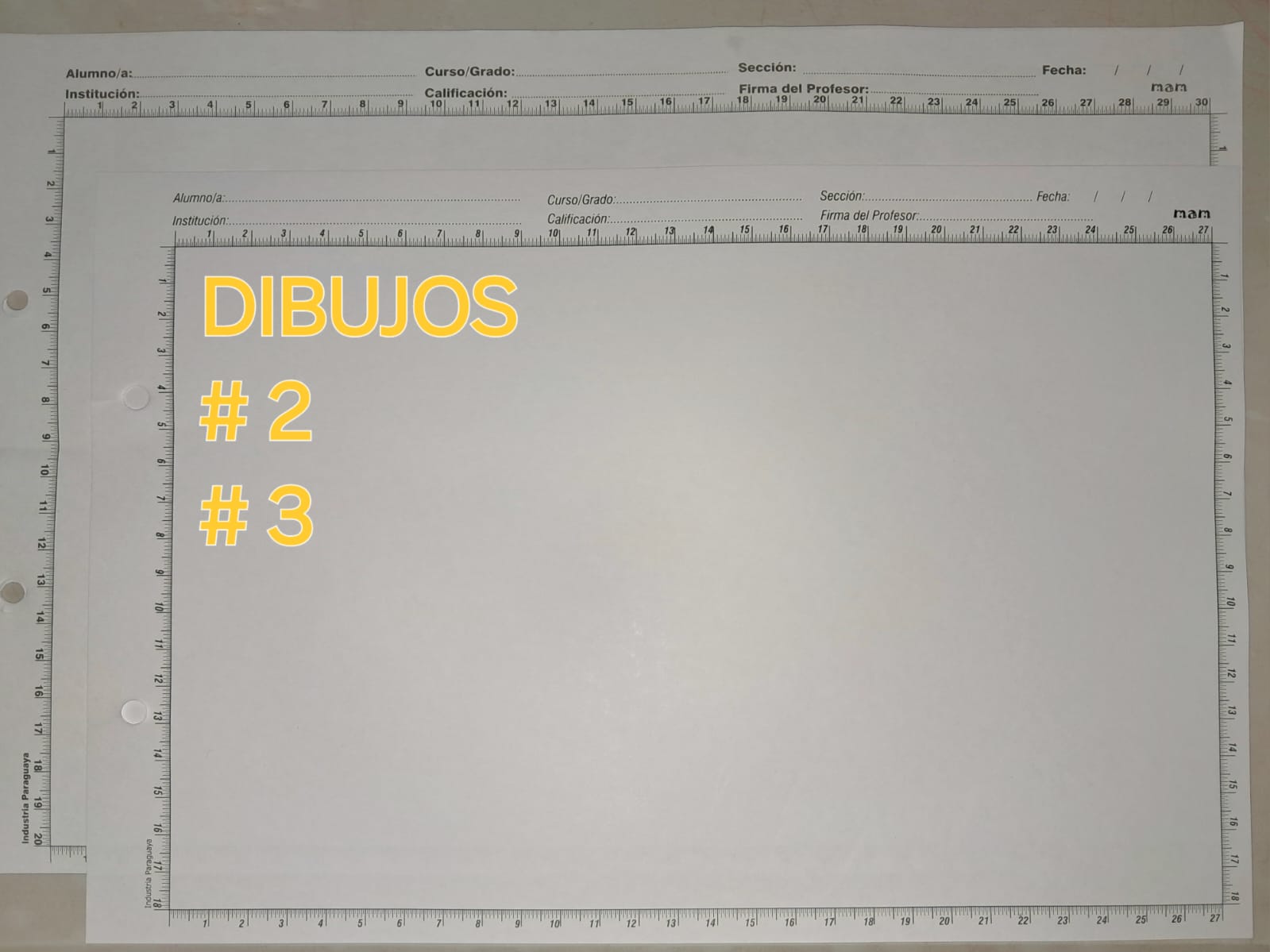 Dibujos #2 y #3