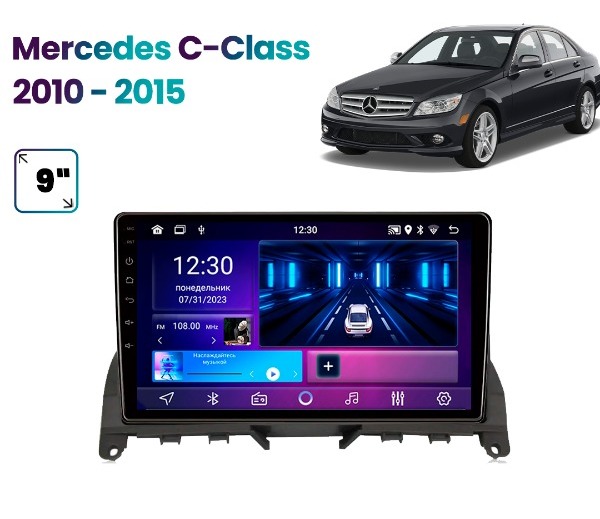 I-Kit Mercedes Benz C-Class 9" 2007-14 W204
