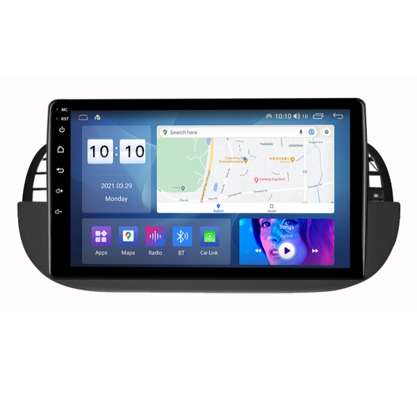 I-Kit Fiat 500 9" 2007-2015