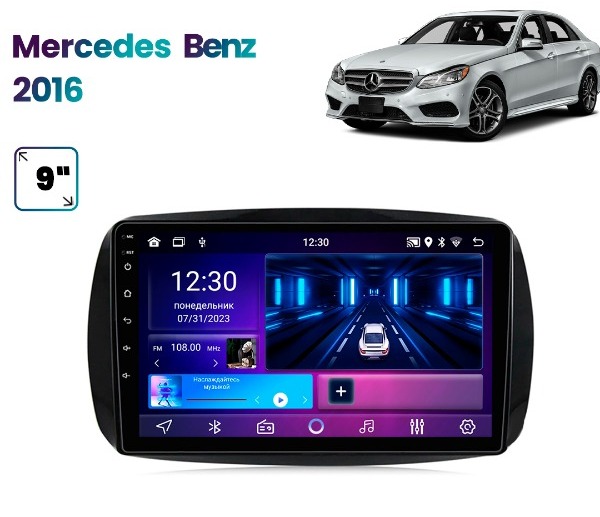 I-Kit Mercedes Benz Smart 9" 2016