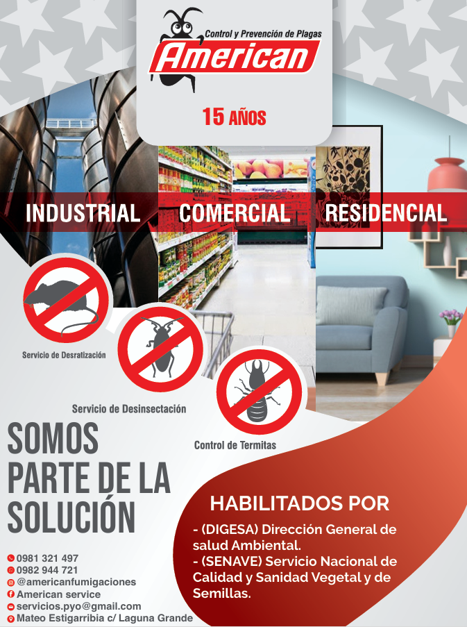 Industria, comercial y residencia