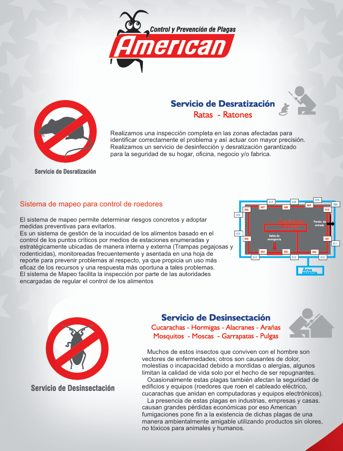Servicio de desratización