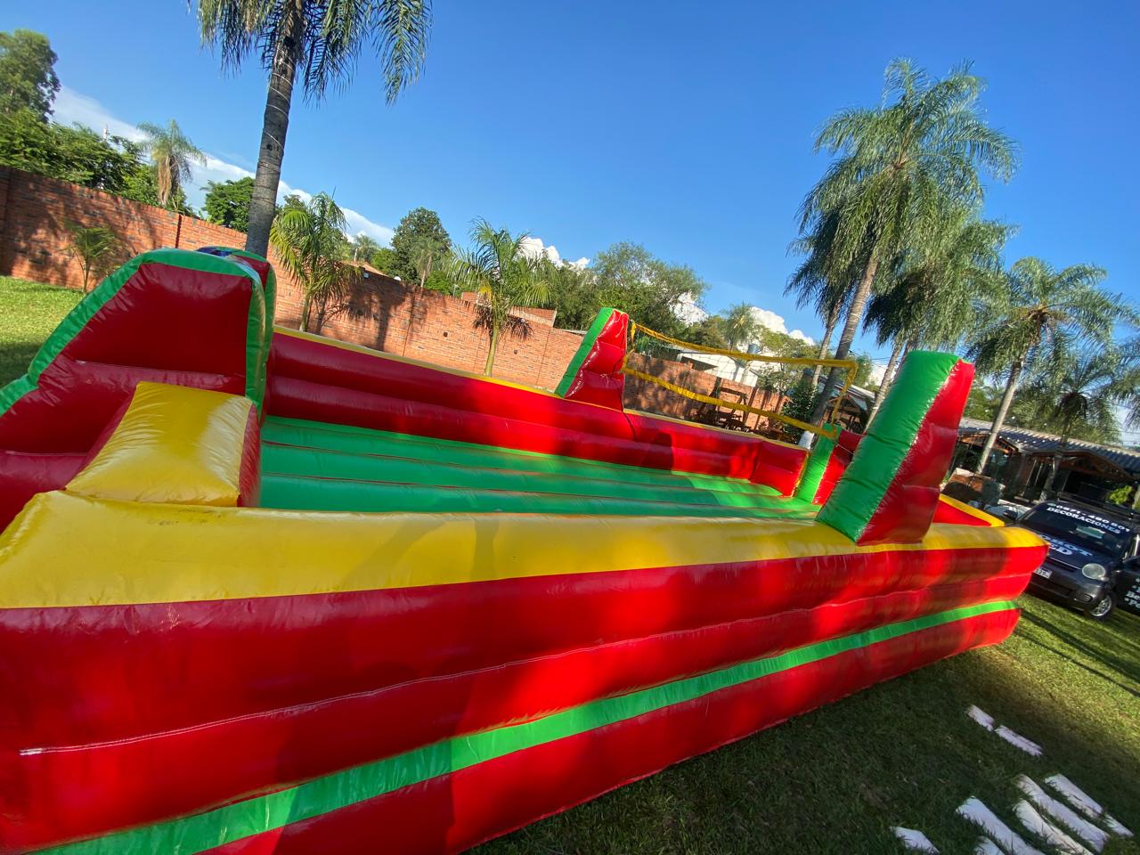 💦 CANCHA ENJABONADA 3 EN 1 🎉