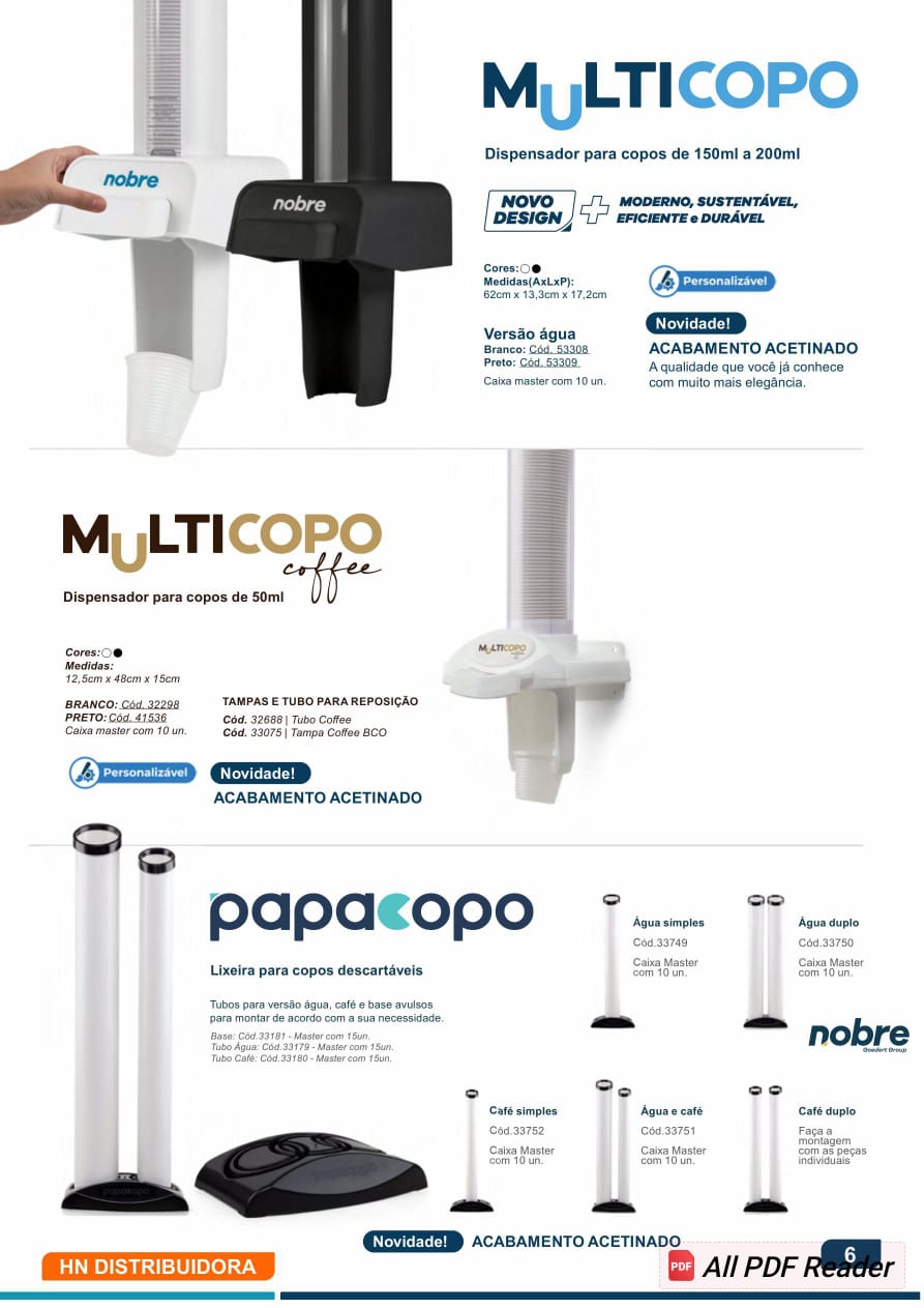 🥤Dispensadores de Vasos y Papacopos
