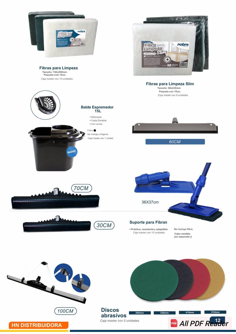 🧽Accesorios Profesionales para Limpieza – Eficiencia y Durabilidad