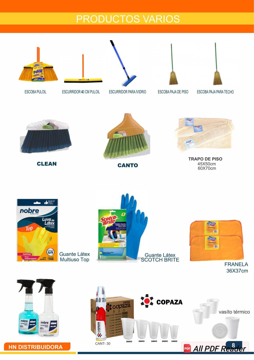 🧼Productos de Limpieza y Uso Diario – Calidad Garantizada