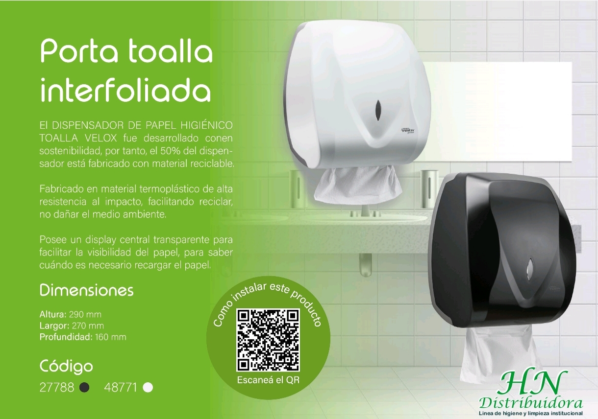 Dispensador para papel toalla Premisse