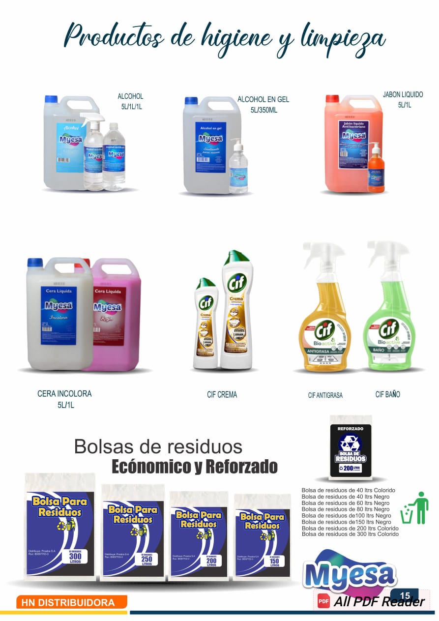 🧴Productos de Higiene y Limpieza – Eficiencia y Calidad Profesional