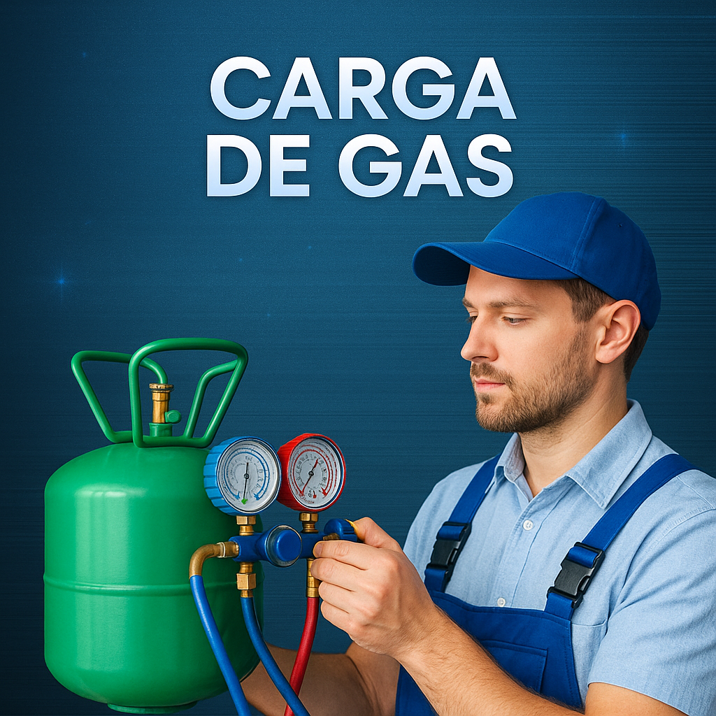 ❄️ Carga de Gas