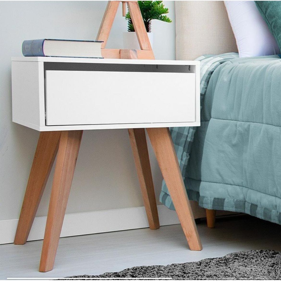✨ Mesita de luz moderna – diseño simple y elegante ✨