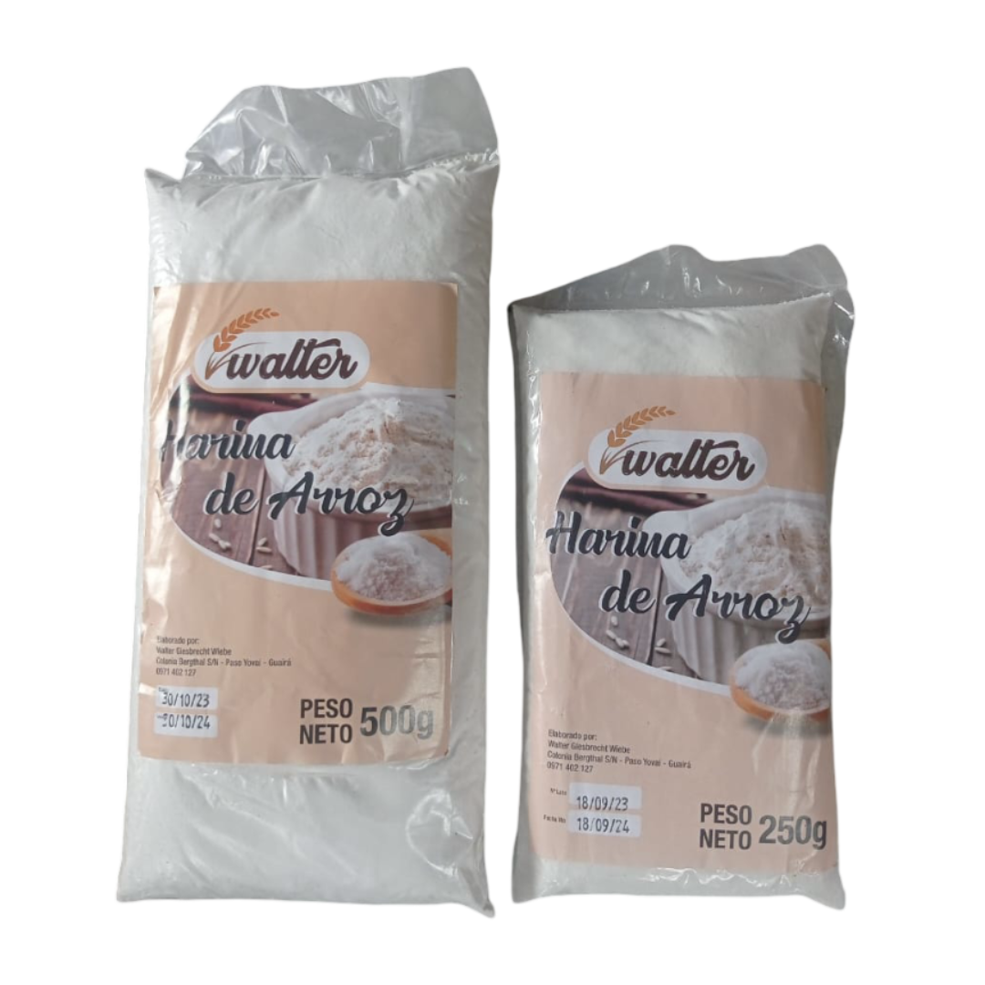 🍚 Harina de Arroz Walter – 250 g y 500 g
