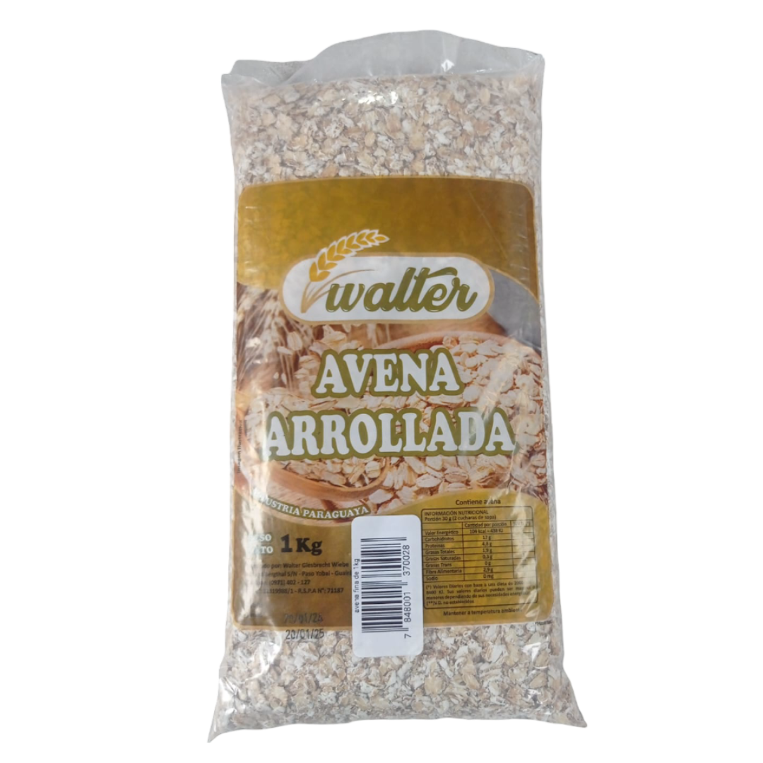🌾 Avena Arrollada Walter – 1 Kg