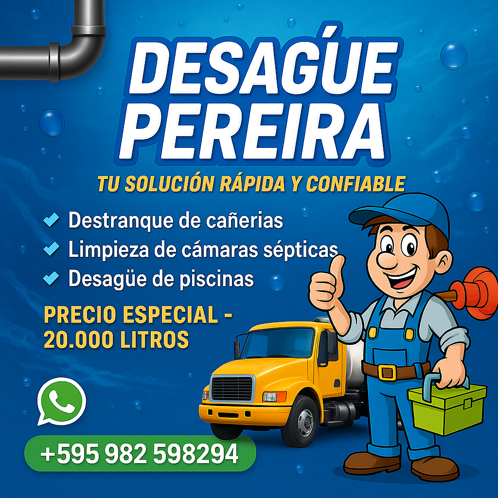 Desague de pozo ciego