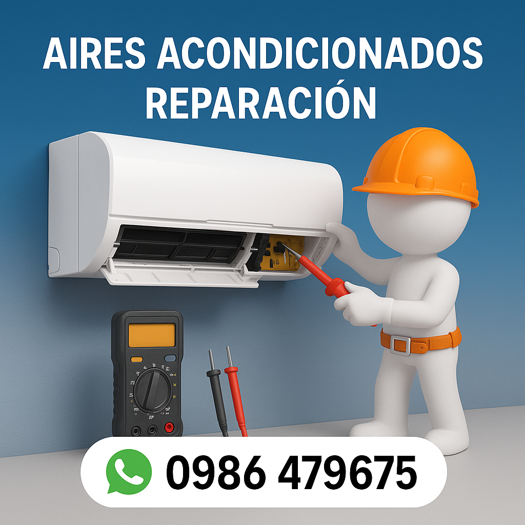 Reparación de Aires Acondicionados – HD Multiservicios ❄️