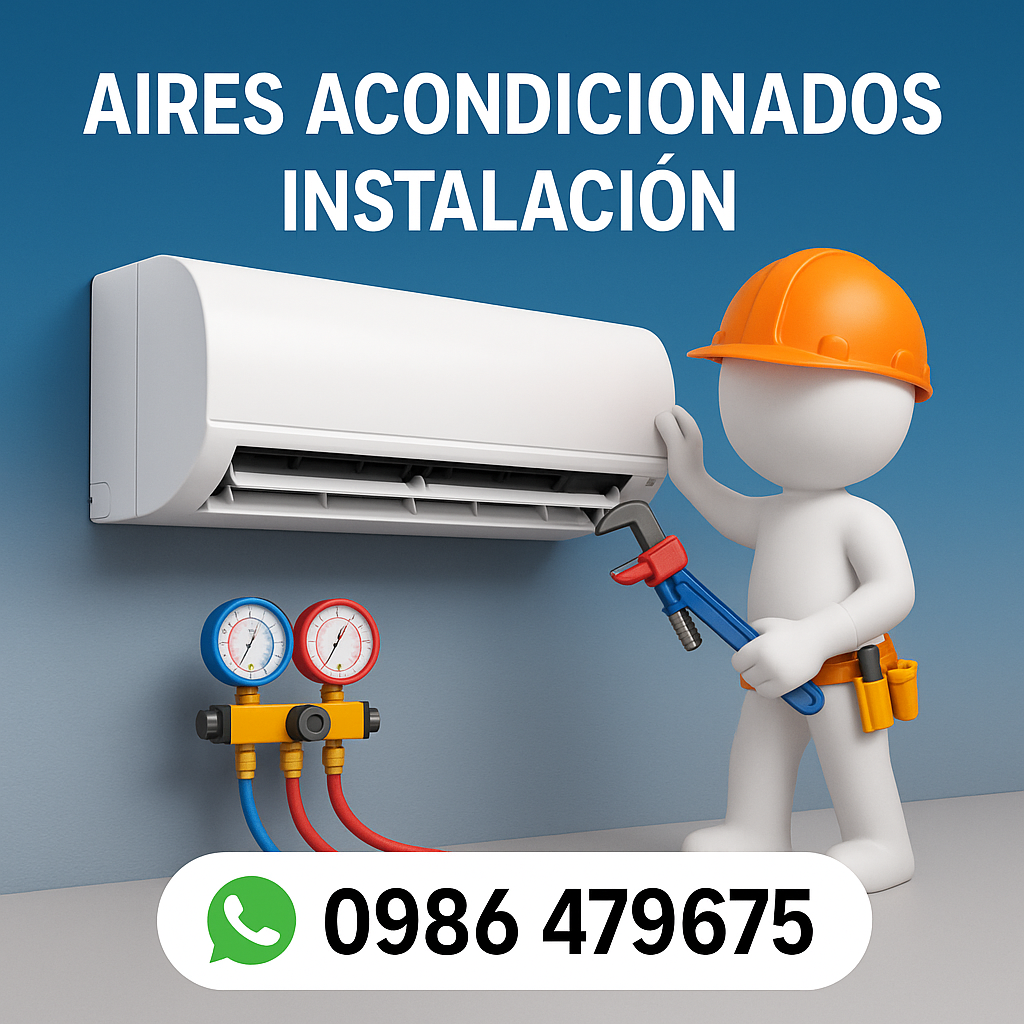Instalación de Aires Acondicionados – HD Multiservicios ❄️