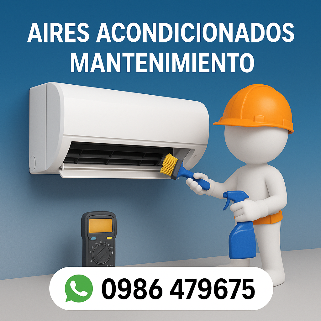 Mantenimiento de Aires Acondicionados – HD Multiservicios❄️