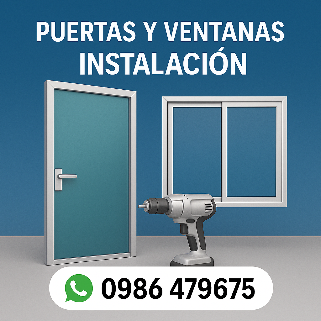 🔧 Instalación de Puertas y Ventanas de Blindex – HD Multiservicios ❄️