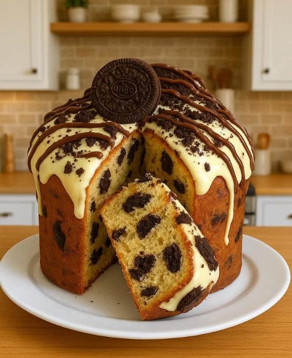 🍪 Panettone Oreo – ¡El más irresistible de esta Navidad! 🎄🤎