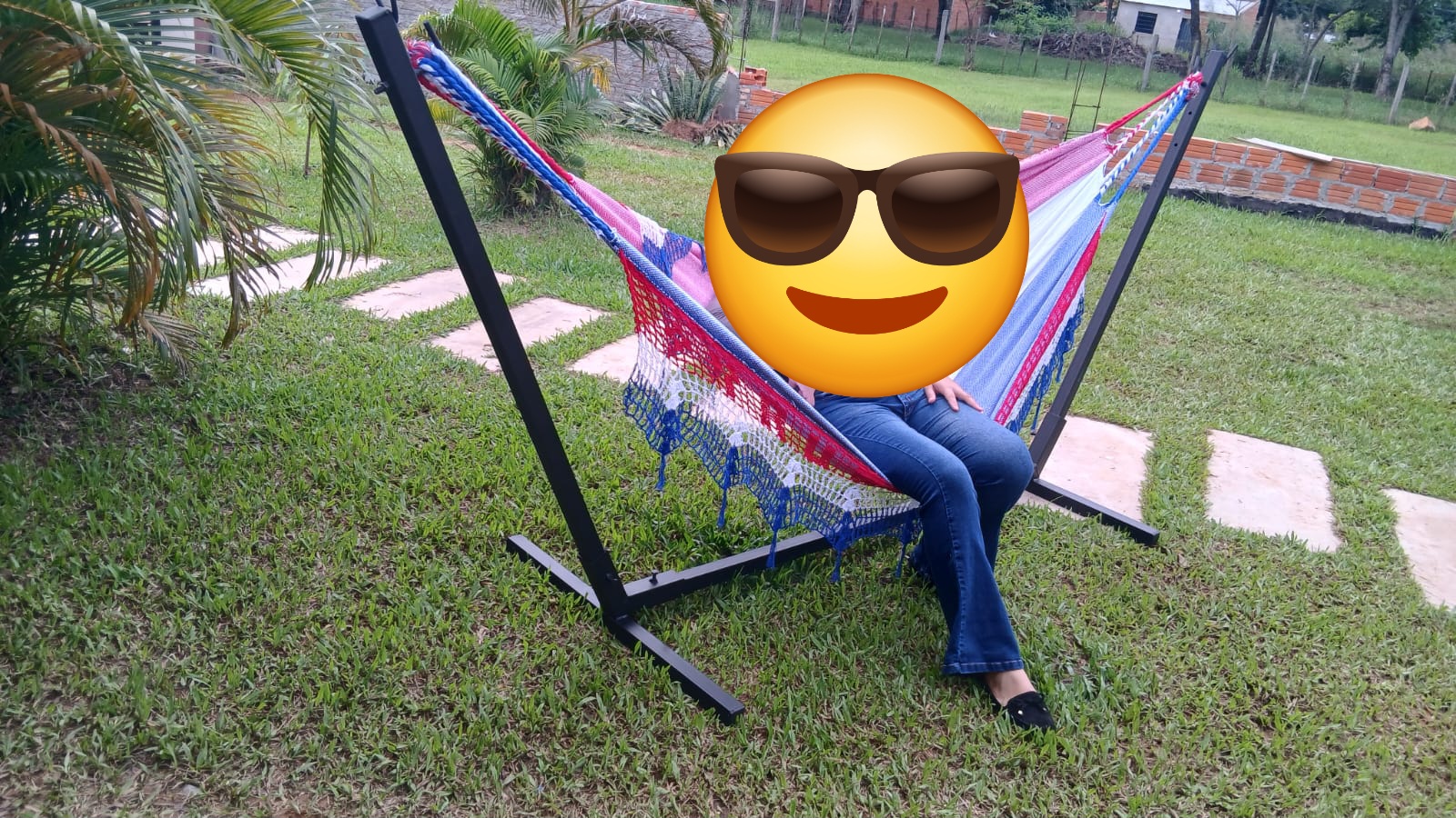 Soporte con hamaca premium