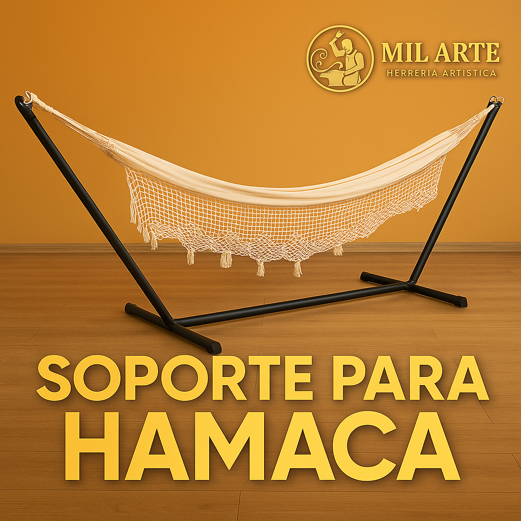 🌞 Soporte para Hamaca – Diseño Moderno y Alegre ✨