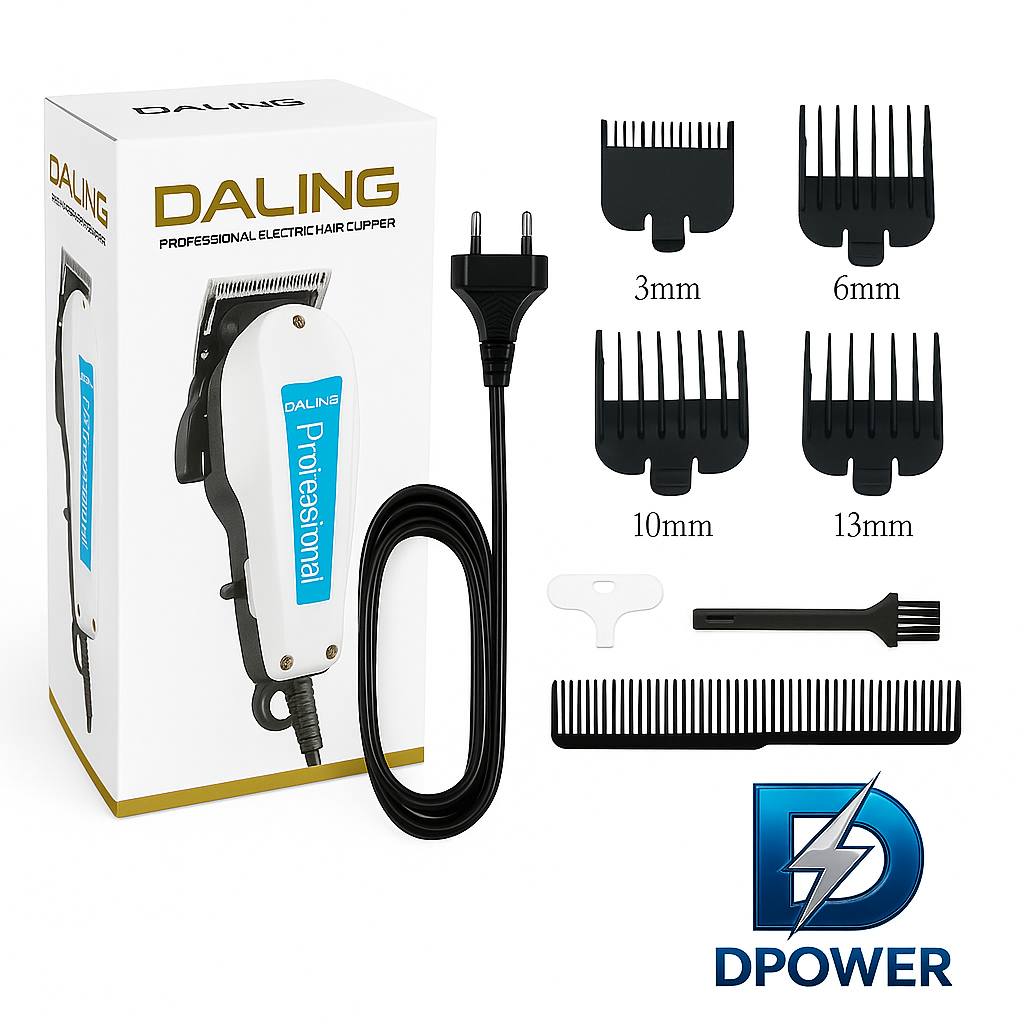 Máquina de Cortar Cabello Profesional Daling 💈✂️
