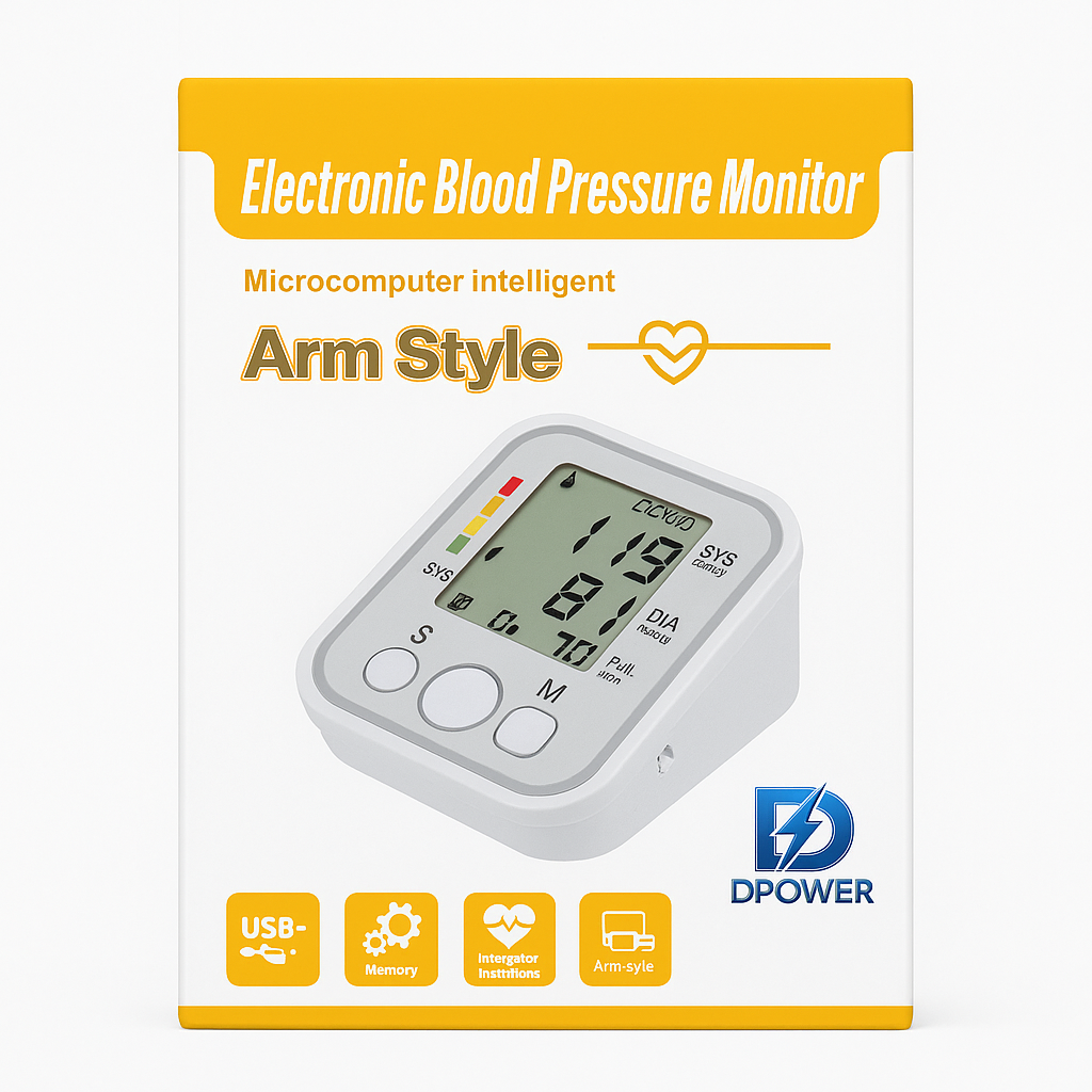 Monitor Electrónico de Presión Arterial DPOWER 🩺