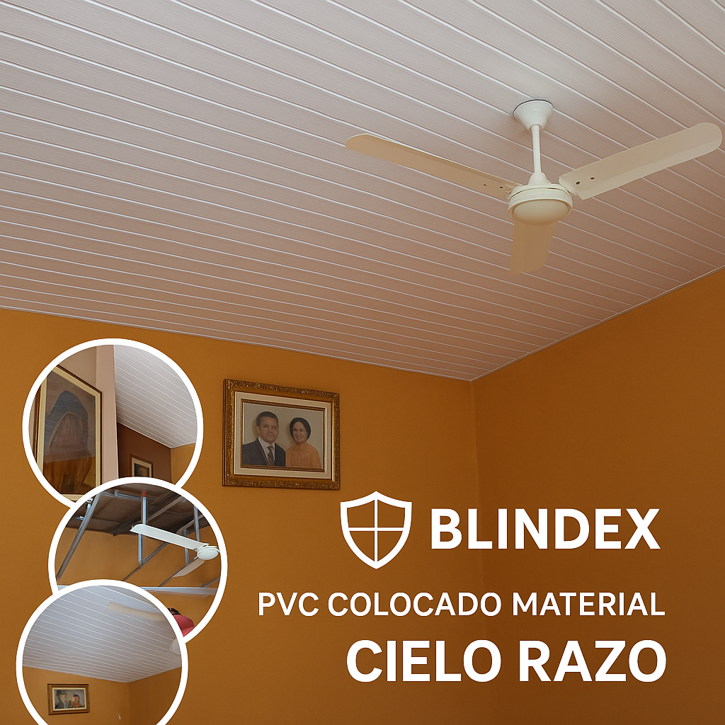 🌟 Cielo Raso de PVC – Elegancia y Durabilidad