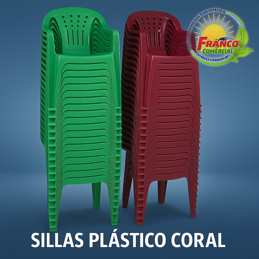 🪑 Sillas Plástico Coral