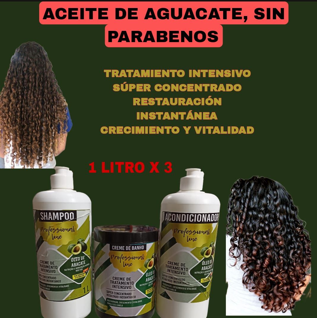 🥑 Pack Profesional de Aceite de Aguacate (1L × 3)