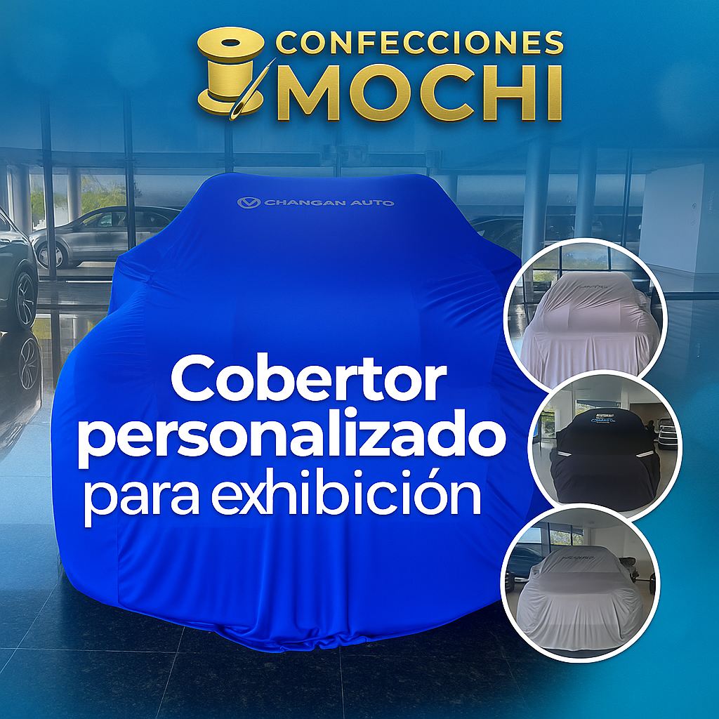 Cobertor Personalizado para Exhibición – Presentación Premium para Vehículos