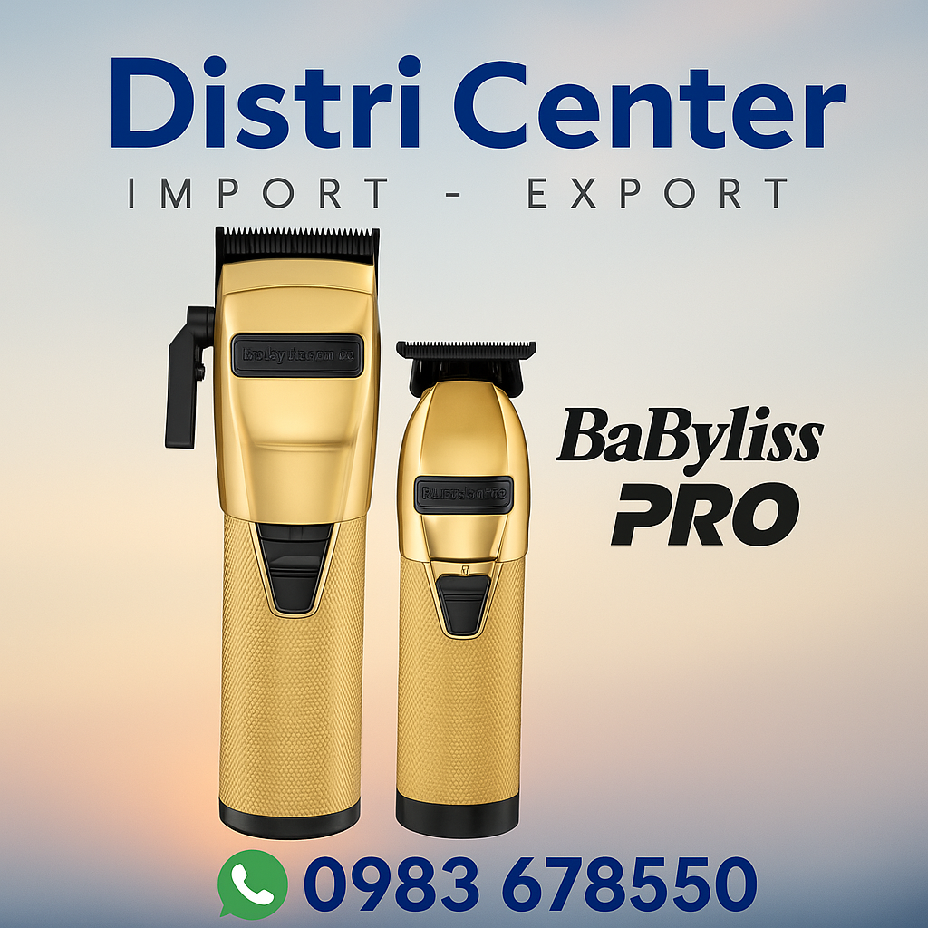 Combo BabylissPRO Gold – Máxima Potencia y Precisión