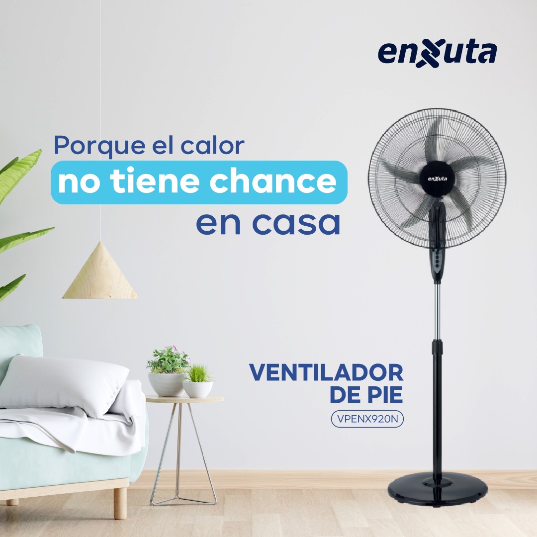 Ventilador de Pie Base Pesado