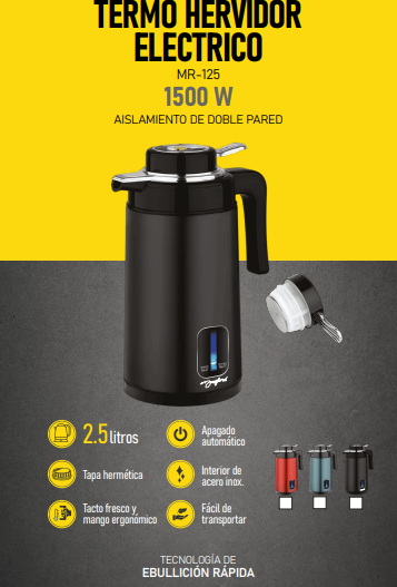 Hervidora 2.5lt