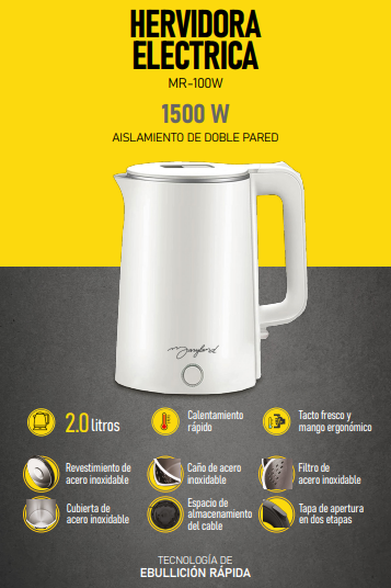Oferta Hervidora Electrica