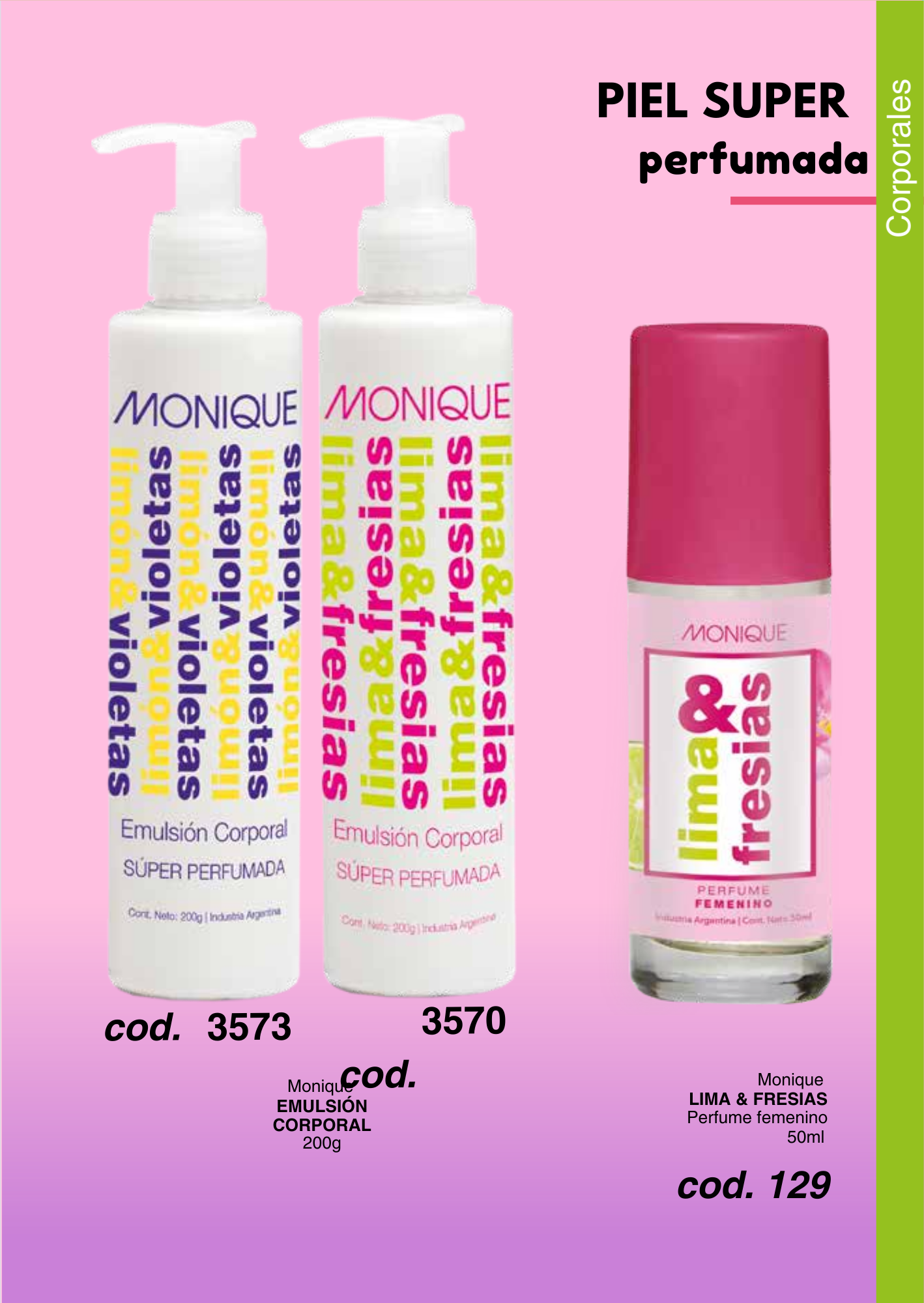 EMULSIÓN CORPORAL / LIMA & FRESIAS Perfume femenino