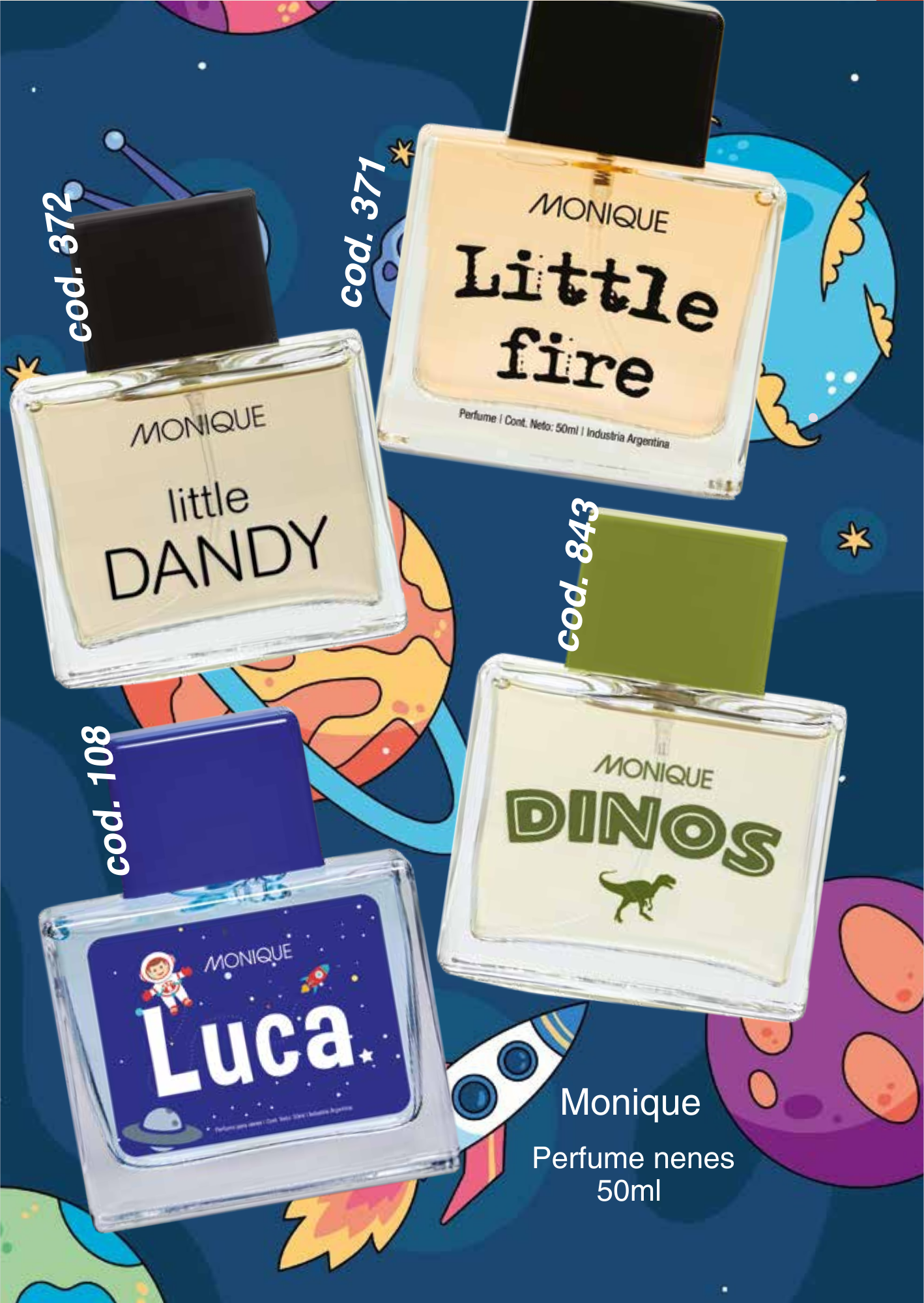 Perfume nenes Little Dandy / Little Fire / Luca / Dinos