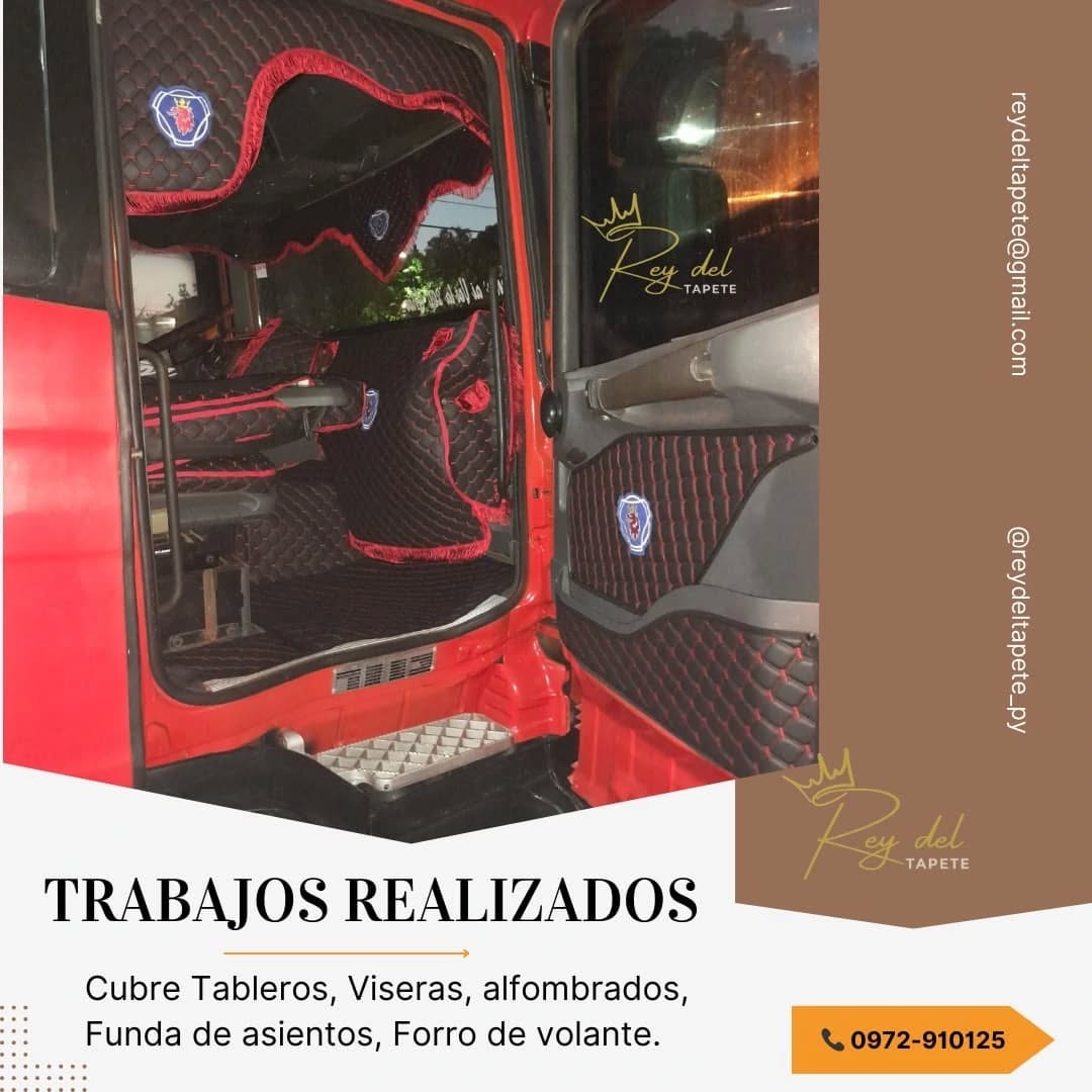 Combo completo de accesorios para Camión 💺