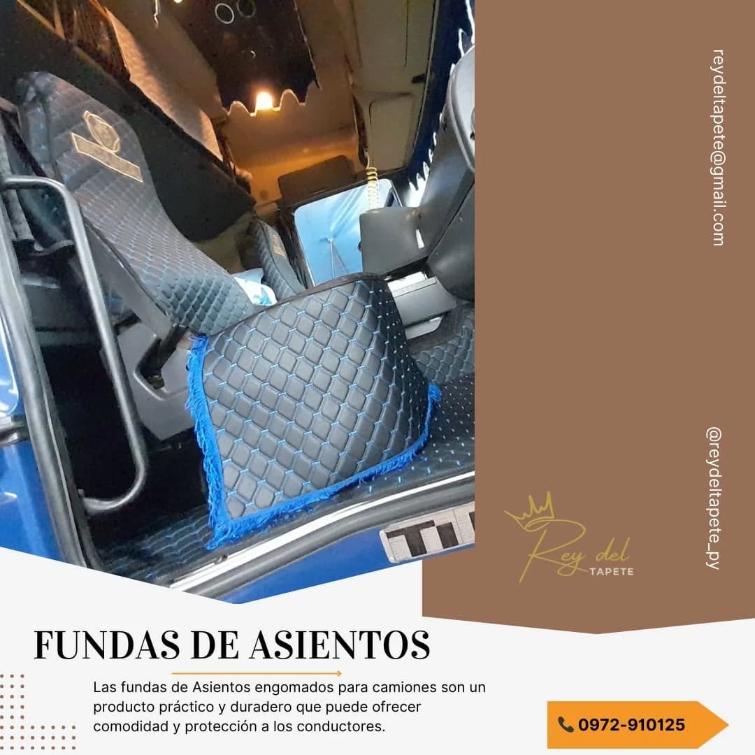 Las fundas de asientos engomados para camiones