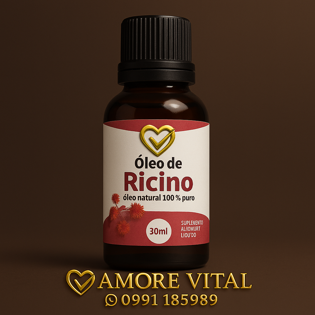 ⭐ Óleo de Ricino 100% Natural