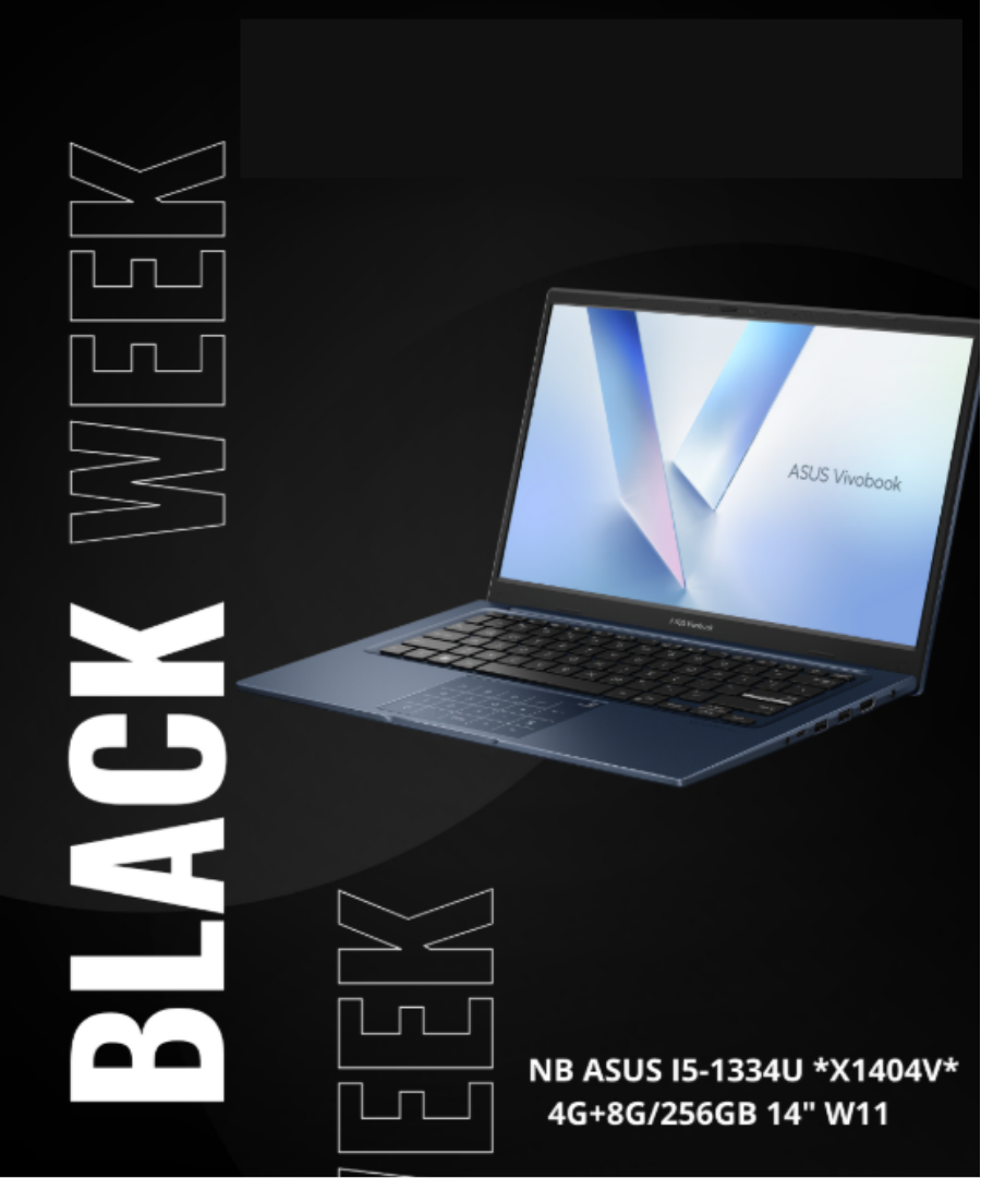 NB ASUS I5-1334U *X1404V* 4G+8G/256GB 14" W11