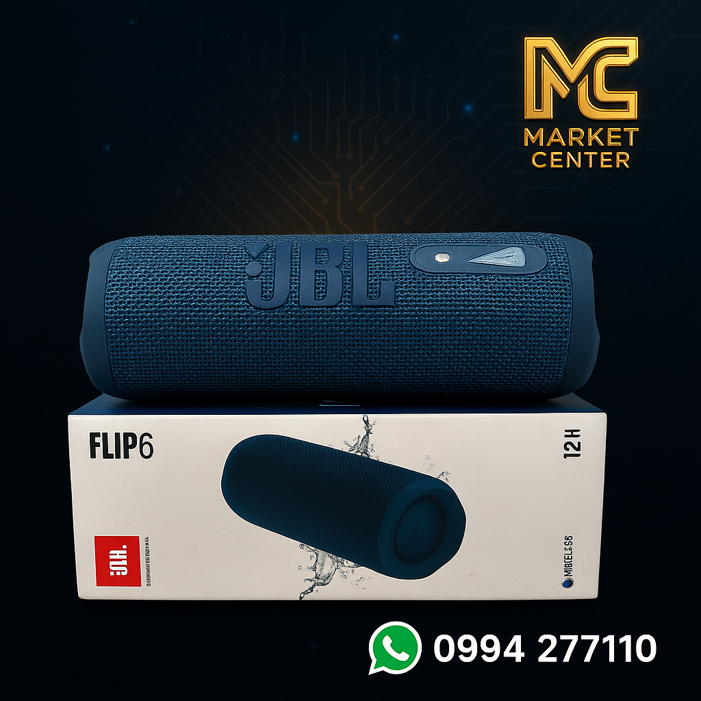 Parlante JBL Flip 6 – Potencia, Calidad y Duración Garantizada