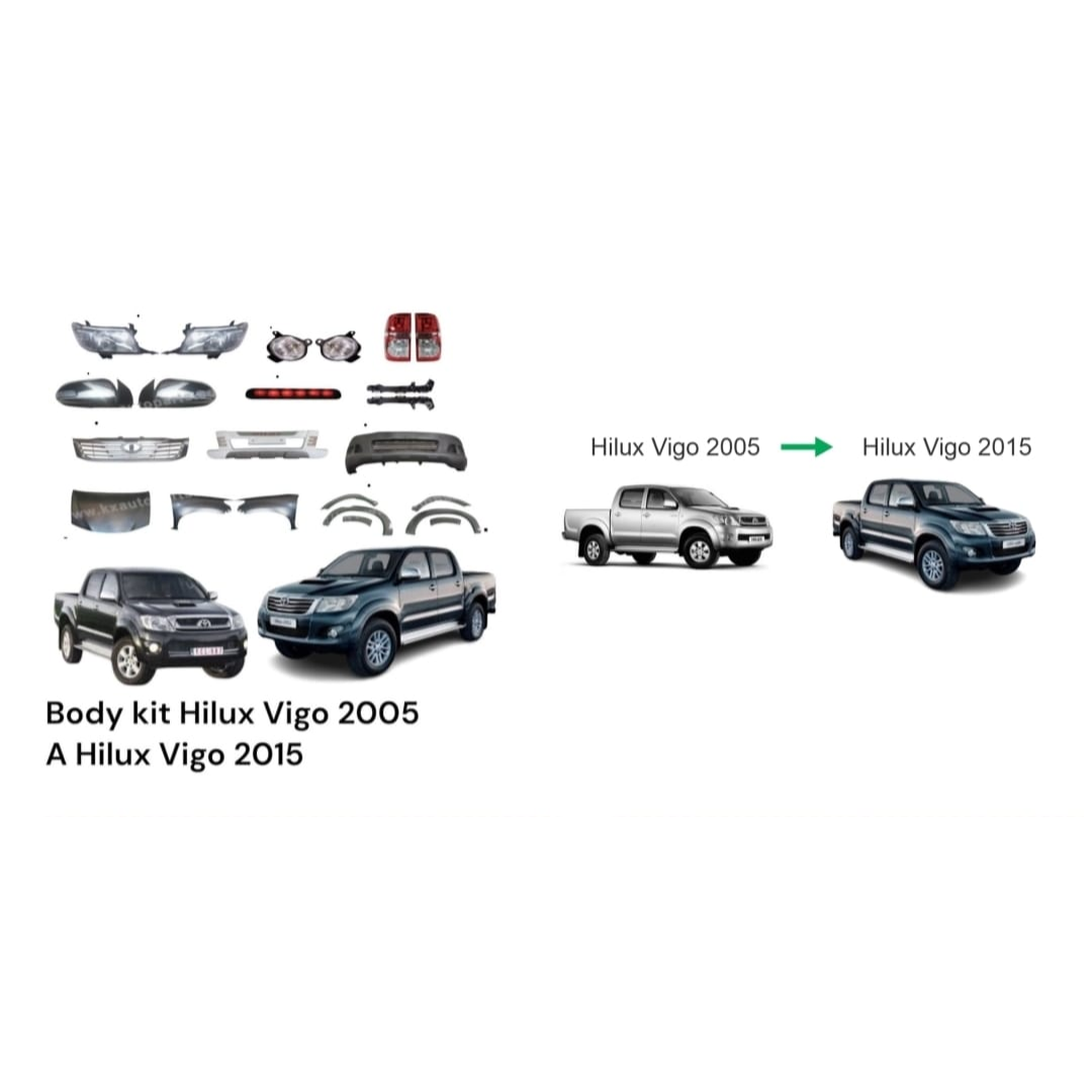 🚘 Body Kit Hilux Vigo 2005 a Modelo 2015