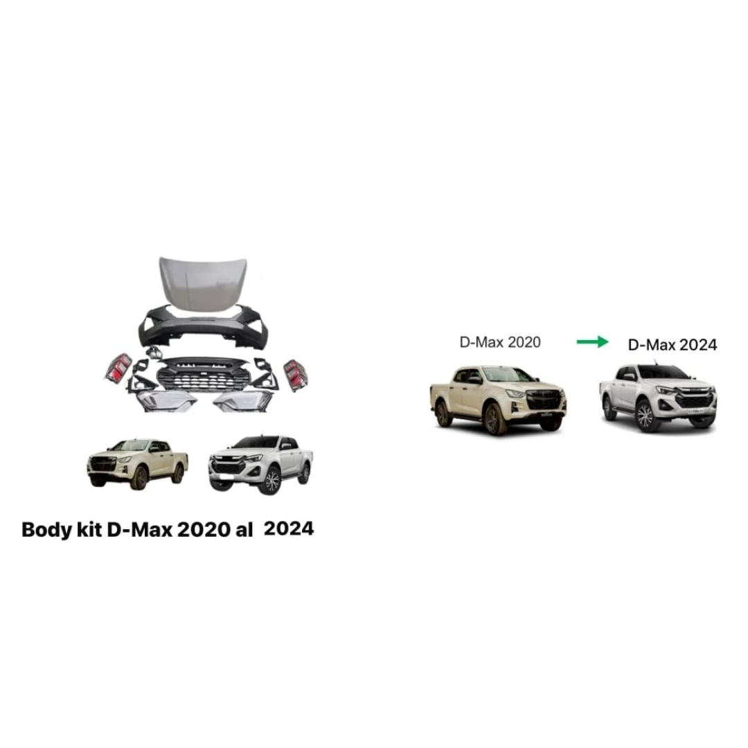 🚘 Body Kit Isuzu D-Max 2020 a Modelo 2024