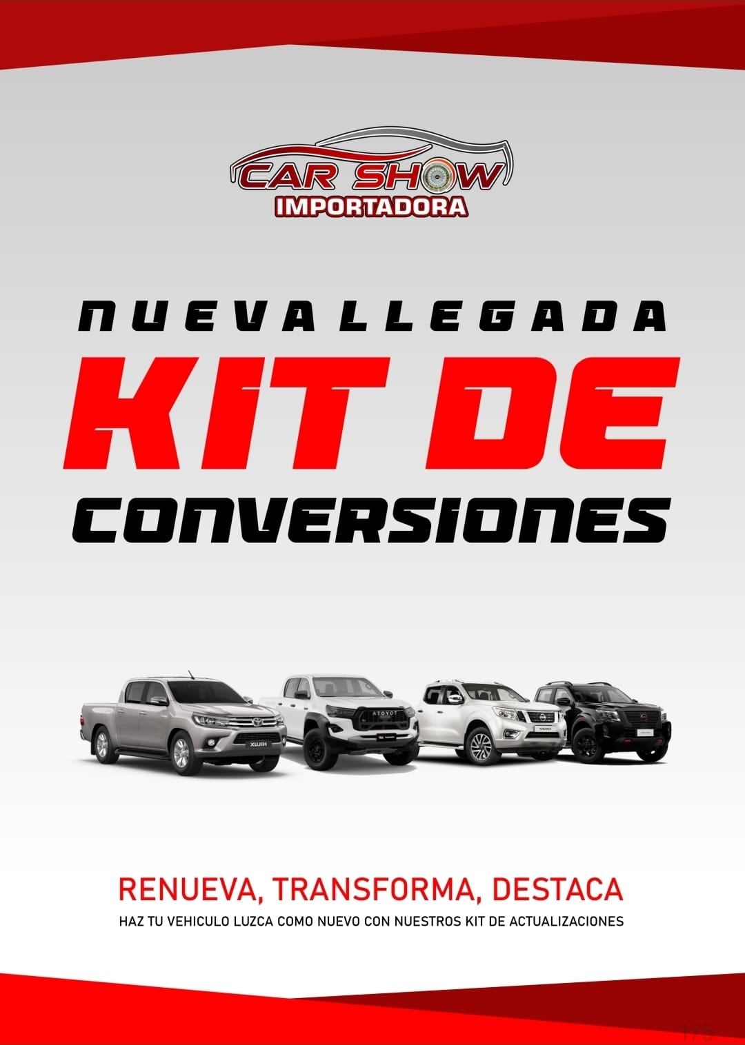 KITS DE CONVERSIÓN – NUEVA LLEGADA 2025