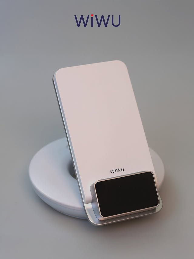 Wireless Stand – Carga Rápida con Diseño Minimalista