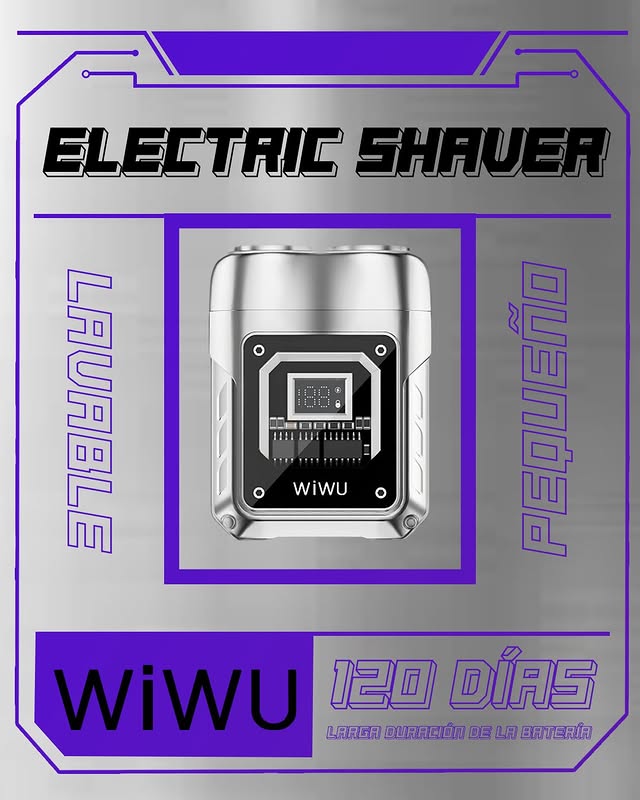 Afeitadora Eléctrica WiWu
