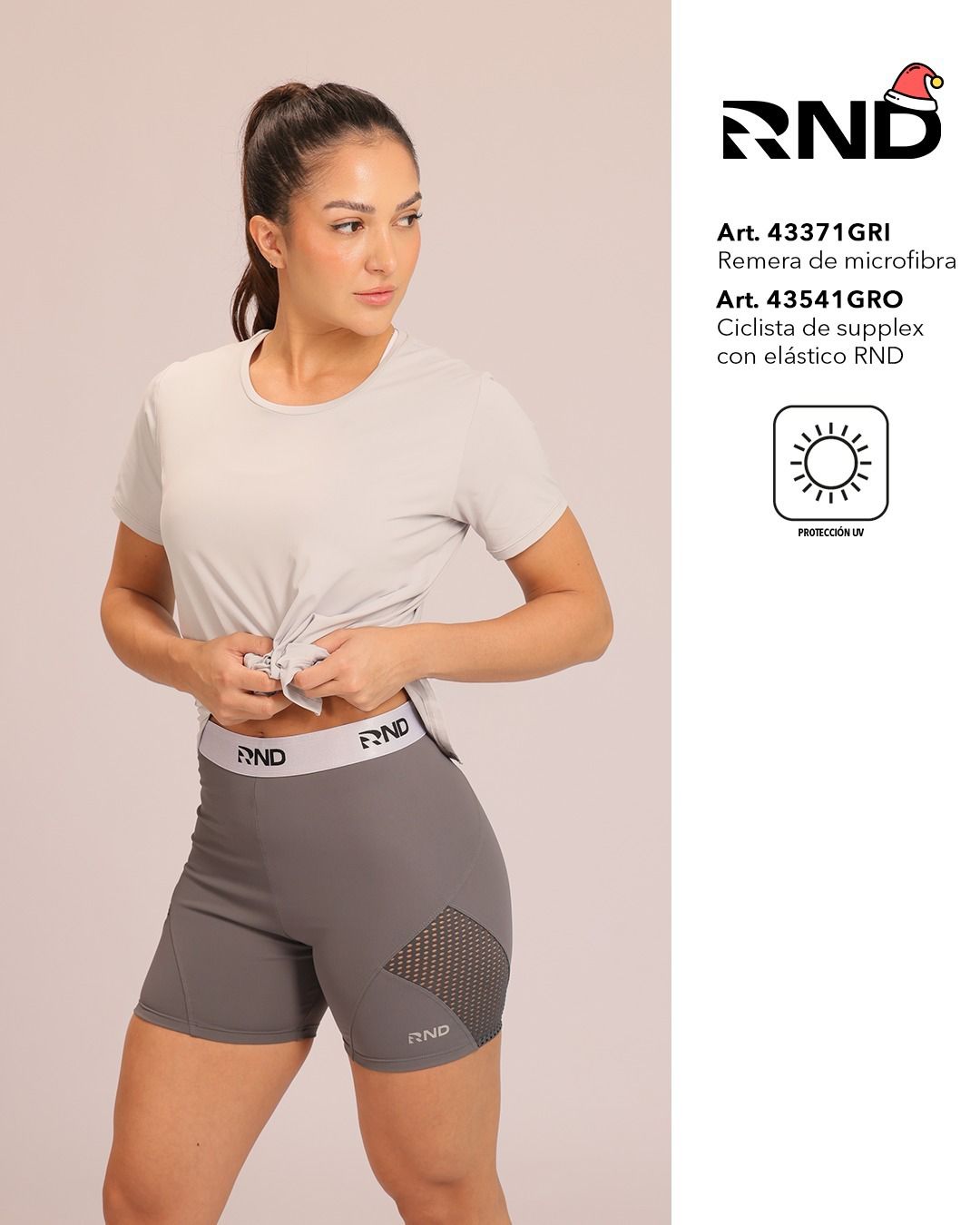✨ Remera de Microfibra + Ciclista de Supplex RND
